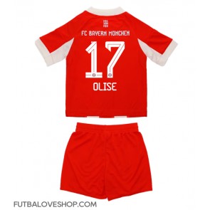 Dres Bayern Munich Michael Olise #17 Domáci pre deti 2025-26 Krátky Rukáv (+ trenírky)